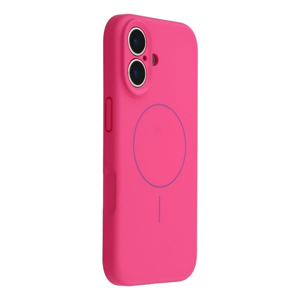 EIDERWOOD iPhone 17 Fleksibelt Plastik Cover m. Foret Inderside - MagSafe Kompatibel - Pink