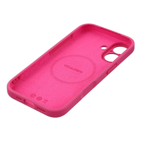 EIDERWOOD iPhone 17 Fleksibelt Plastik Cover m. Foret Inderside - MagSafe Kompatibel - Pink