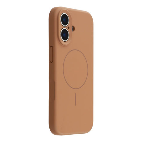 EIDERWOOD iPhone 17 Fleksibelt Plastik Cover m. Foret Inderside - MagSafe Kompatibel - Brun