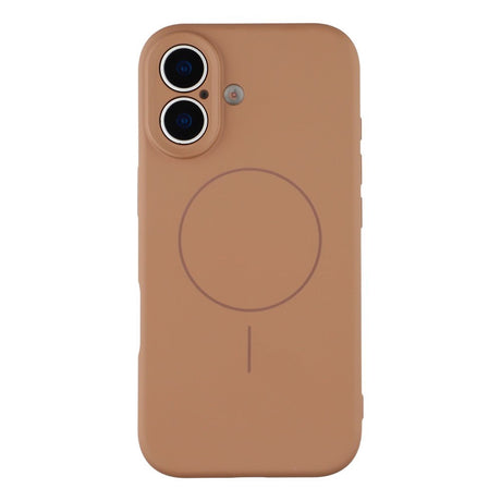EIDERWOOD iPhone 17 Fleksibelt Plastik Cover m. Foret Inderside - MagSafe Kompatibel - Brun