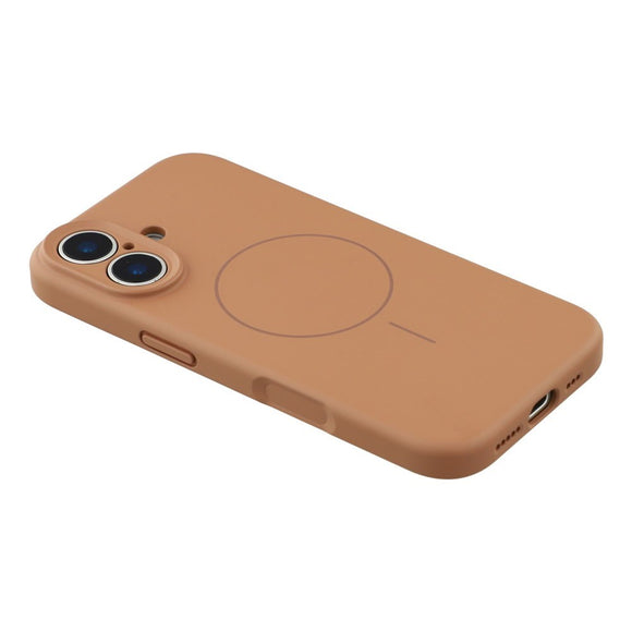 EIDERWOOD iPhone 17 Fleksibelt Plastik Cover m. Foret Inderside - MagSafe Kompatibel - Brun