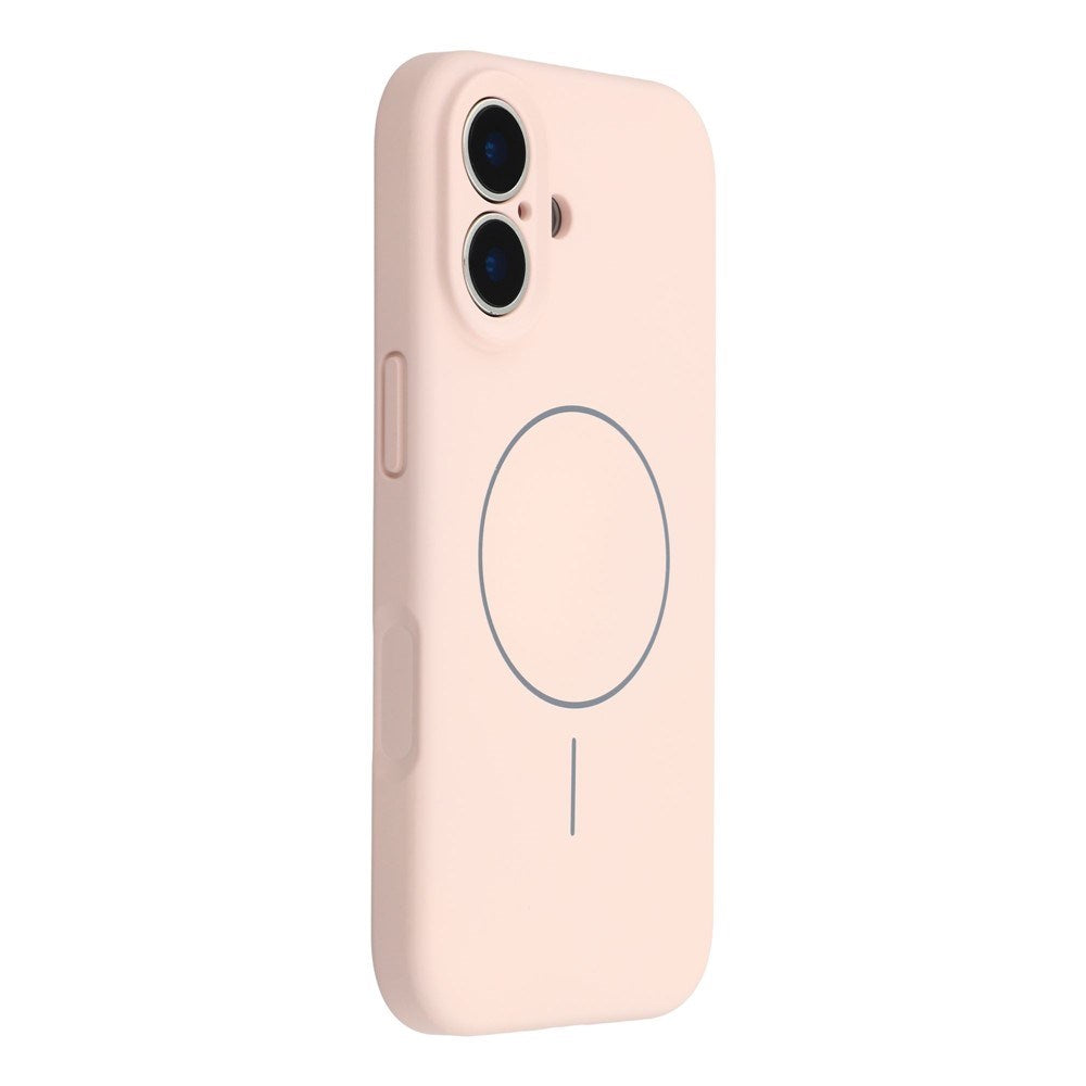 EIDERWOOD iPhone 17 Fleksibelt Plastik Cover m. Foret Inderside - MagSafe Kompatibel - Lyserød