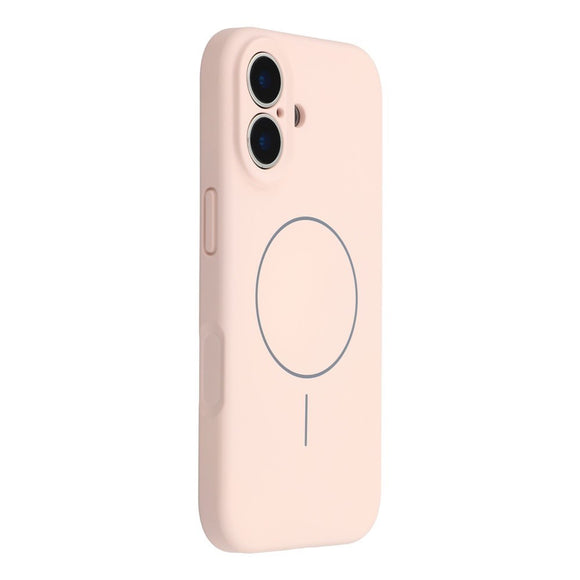 EIDERWOOD iPhone 17 Fleksibelt Plastik Cover m. Foret Inderside - MagSafe Kompatibel - Lyserød
