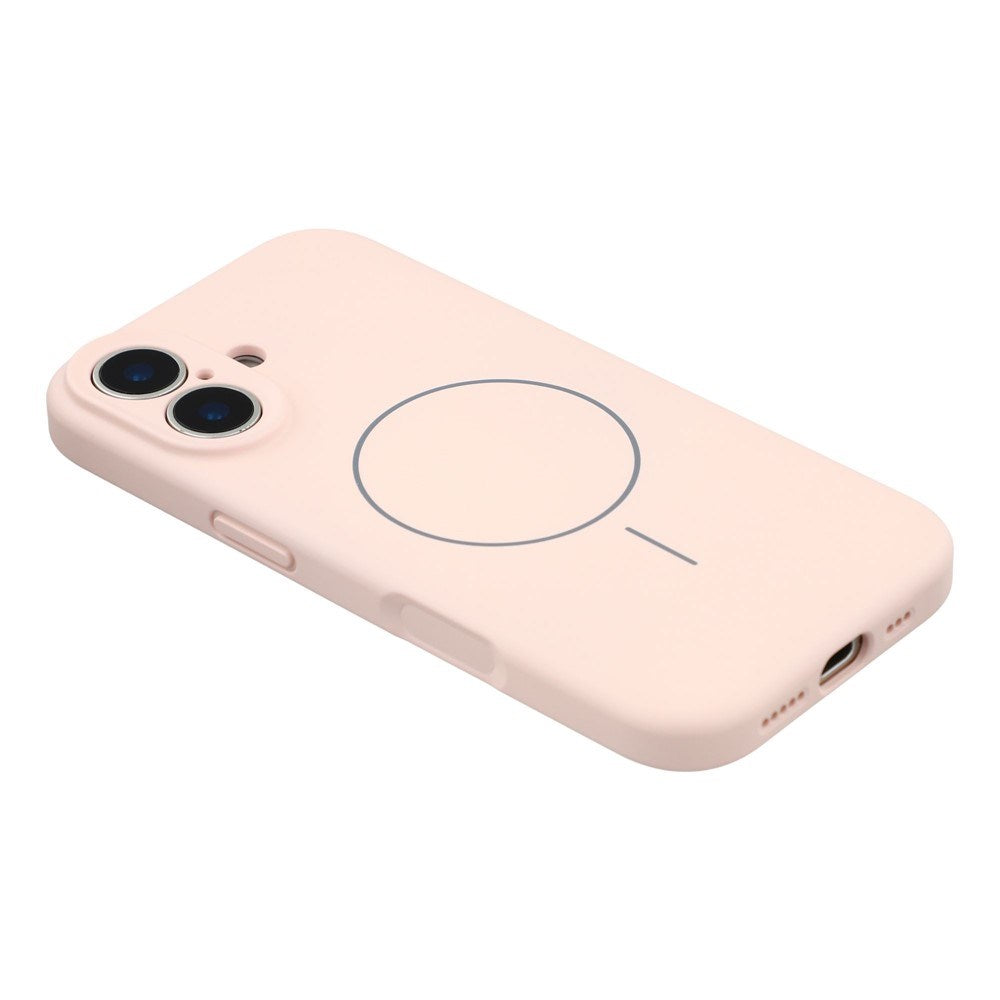 EIDERWOOD iPhone 17 Fleksibelt Plastik Cover m. Foret Inderside - MagSafe Kompatibel - Lyserød