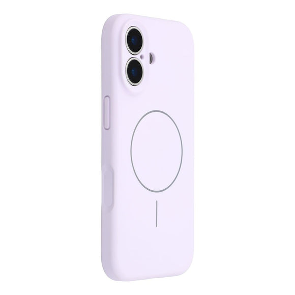 EIDERWOOD iPhone 17 Fleksibelt Plastik Cover m. Foret Inderside - MagSafe Kompatibel - Lys Lilla