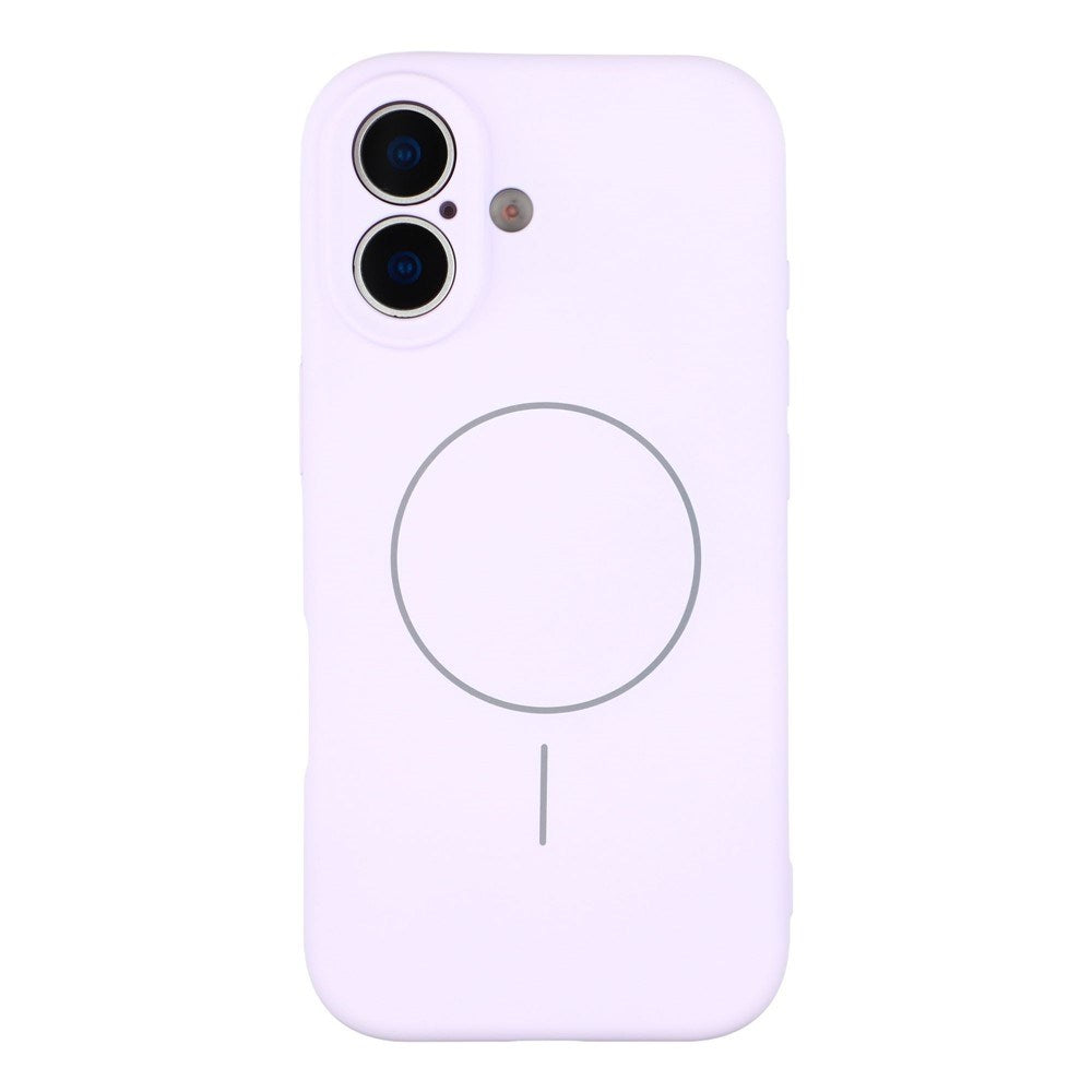 EIDERWOOD iPhone 17 Fleksibelt Plastik Cover m. Foret Inderside - MagSafe Kompatibel - Lys Lilla
