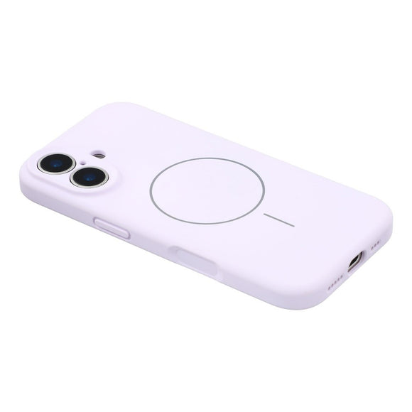 EIDERWOOD iPhone 17 Fleksibelt Plastik Cover m. Foret Inderside - MagSafe Kompatibel - Lys Lilla