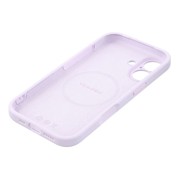 EIDERWOOD iPhone 17 Fleksibelt Plastik Cover m. Foret Inderside - MagSafe Kompatibel - Lys Lilla