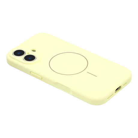 EIDERWOOD iPhone 17 Fleksibelt Plastik Cover m. Foret Inderside - MagSafe Kompatibel - Gul