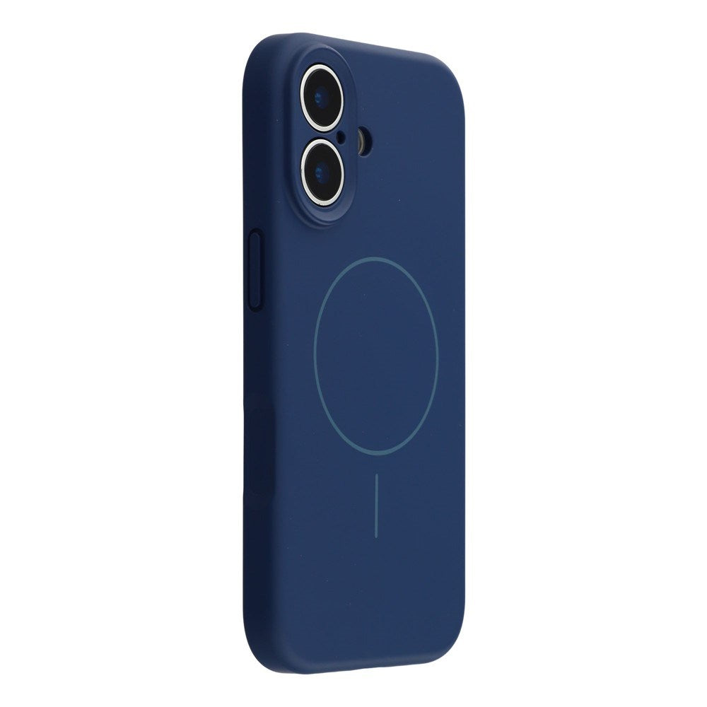 EIDERWOOD iPhone 17 Fleksibelt Plastik Cover m. Foret Inderside - MagSafe Kompatibel - Mørkeblå