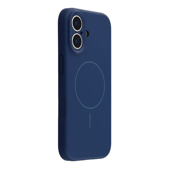 EIDERWOOD iPhone 17 Fleksibelt Plastik Cover m. Foret Inderside - MagSafe Kompatibel - Mørkeblå