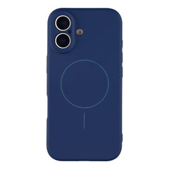 EIDERWOOD iPhone 17 Fleksibelt Plastik Cover m. Foret Inderside - MagSafe Kompatibel - Mørkeblå