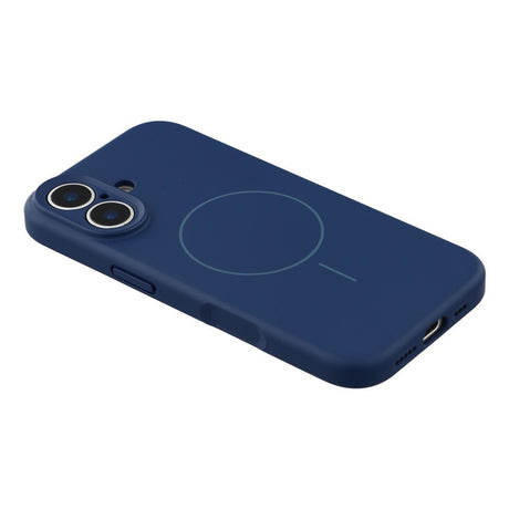 EIDERWOOD iPhone 17 Fleksibelt Plastik Cover m. Foret Inderside - MagSafe Kompatibel - Mørkeblå
