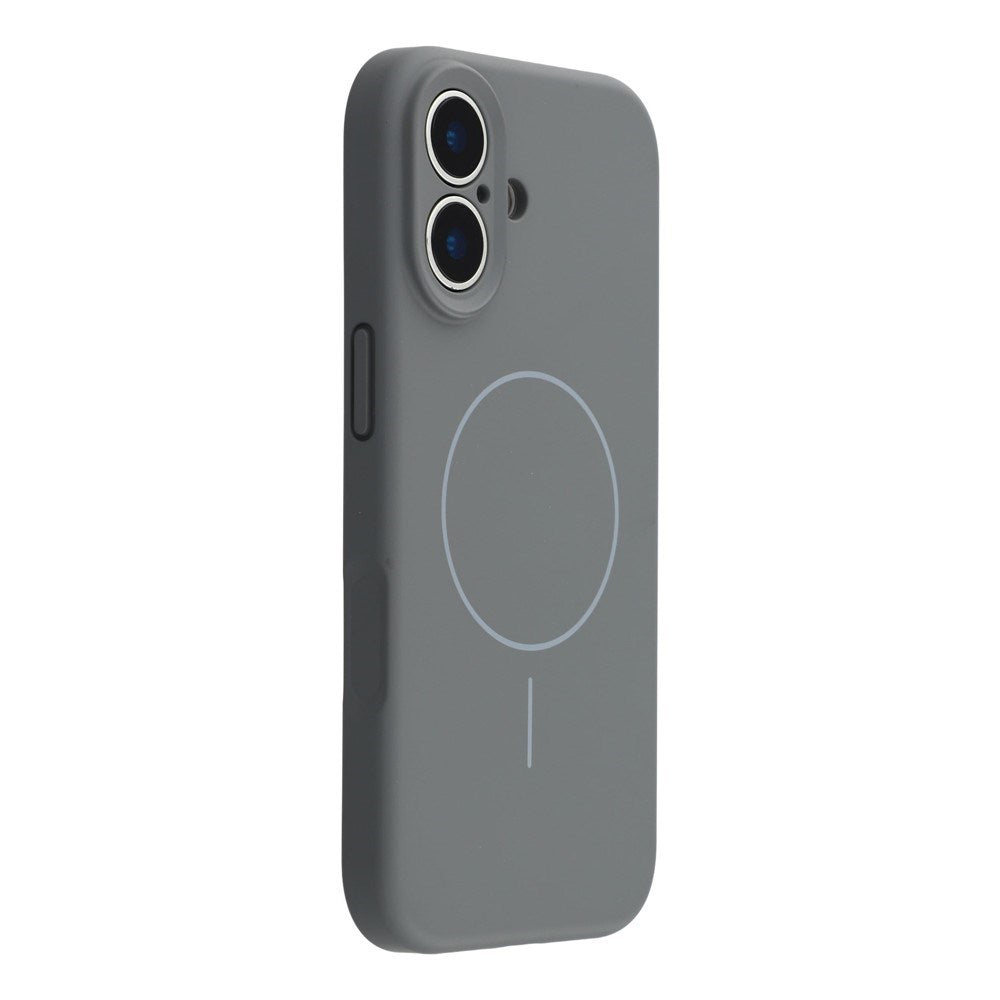 EIDERWOOD iPhone 17 Fleksibelt Plastik Cover m. Foret Inderside - MagSafe Kompatibel - Mørkegrå