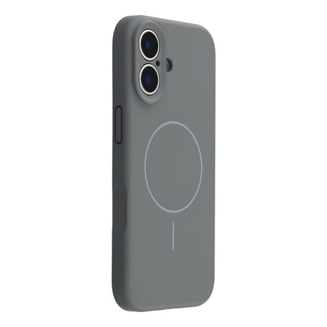 EIDERWOOD iPhone 17 Fleksibelt Plastik Cover m. Foret Inderside - MagSafe Kompatibel - Mørkegrå