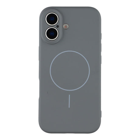 EIDERWOOD iPhone 17 Fleksibelt Plastik Cover m. Foret Inderside - MagSafe Kompatibel - Mørkegrå