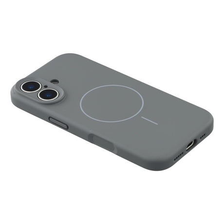 EIDERWOOD iPhone 17 Fleksibelt Plastik Cover m. Foret Inderside - MagSafe Kompatibel - Mørkegrå