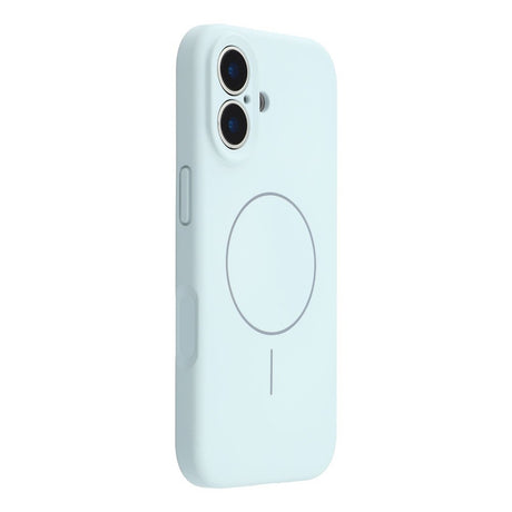 EIDERWOOD iPhone 17 Fleksibelt Plastik Cover m. Foret Inderside - MagSafe Kompatibel - Lyseblå