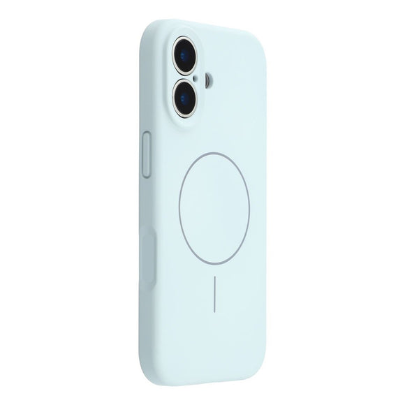EIDERWOOD iPhone 17 Fleksibelt Plastik Cover m. Foret Inderside - MagSafe Kompatibel - Lyseblå