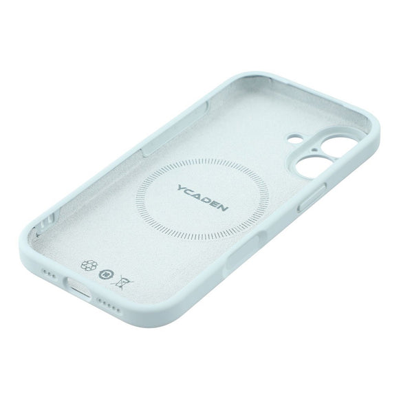EIDERWOOD iPhone 17 Fleksibelt Plastik Cover m. Foret Inderside - MagSafe Kompatibel - Lyseblå