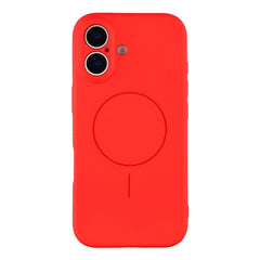 EIDERWOOD iPhone 17 Fleksibelt Plastik Cover m. Foret Inderside - MagSafe Kompatibel - Rød