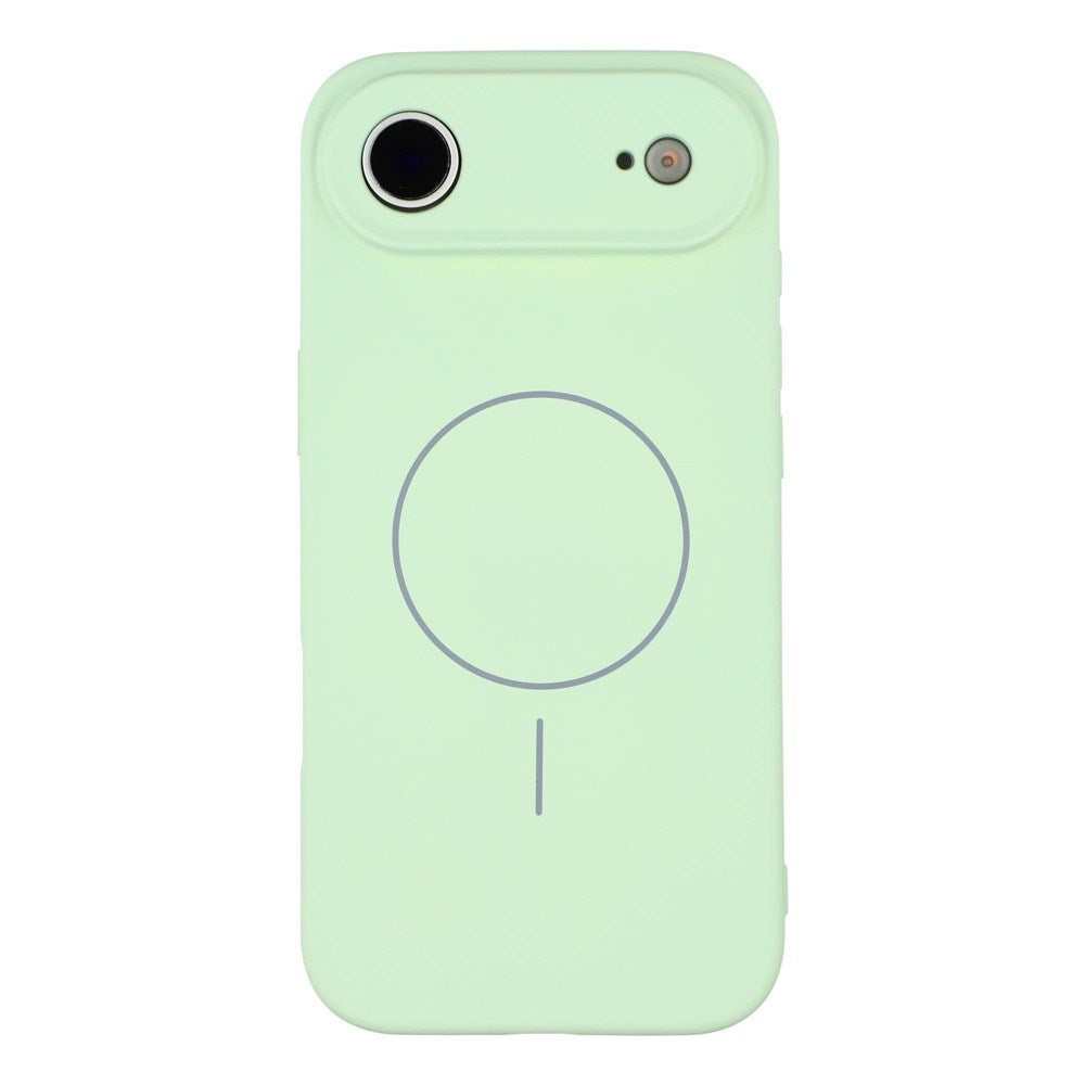 EIDERWOOD iPhone Air Fleksibelt Plastik Cover m. Foret Inderside - MagSafe Kompatibel - Mintgrøn
