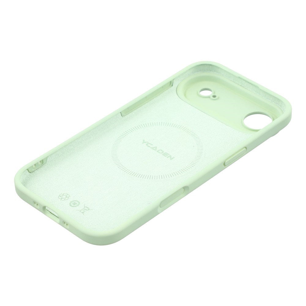 EIDERWOOD iPhone Air Fleksibelt Plastik Cover m. Foret Inderside - MagSafe Kompatibel - Mintgrøn