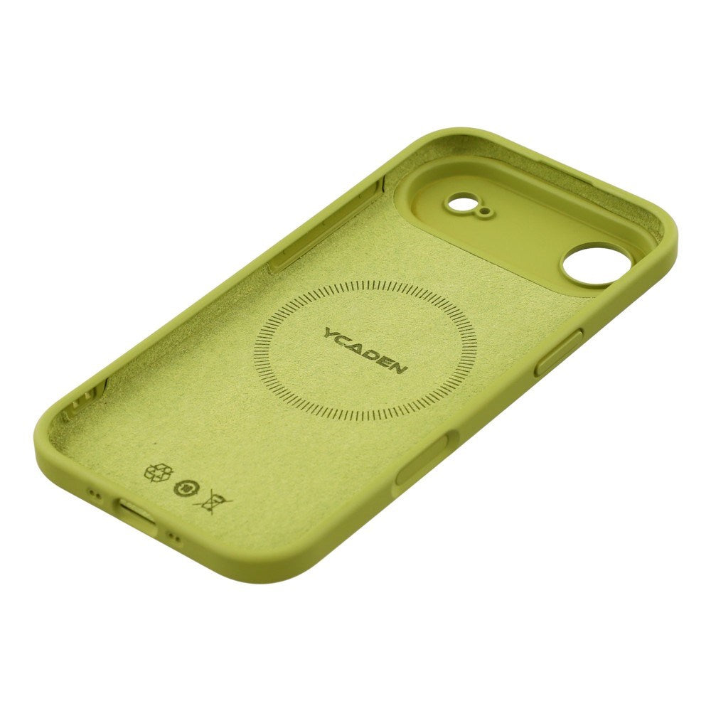 EIDERWOOD iPhone Air Fleksibelt Plastik Cover m. Foret Inderside - MagSafe Kompatibel - Grøn