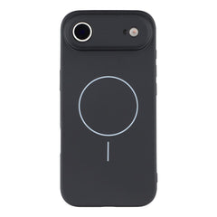 EIDERWOOD iPhone Air Fleksibelt Plastik Cover m. Foret Inderside - MagSafe Kompatibel - Sort