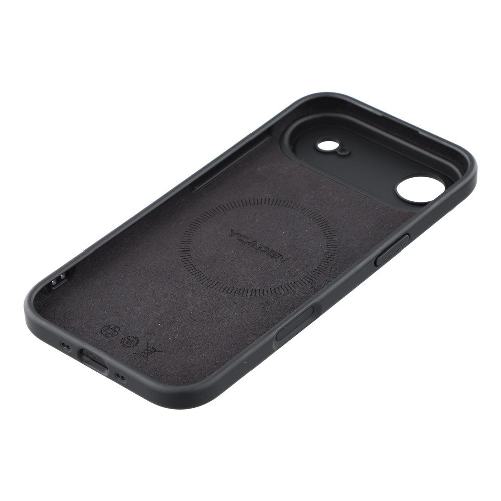 EIDERWOOD iPhone Air Fleksibelt Plastik Cover m. Foret Inderside - MagSafe Kompatibel - Sort