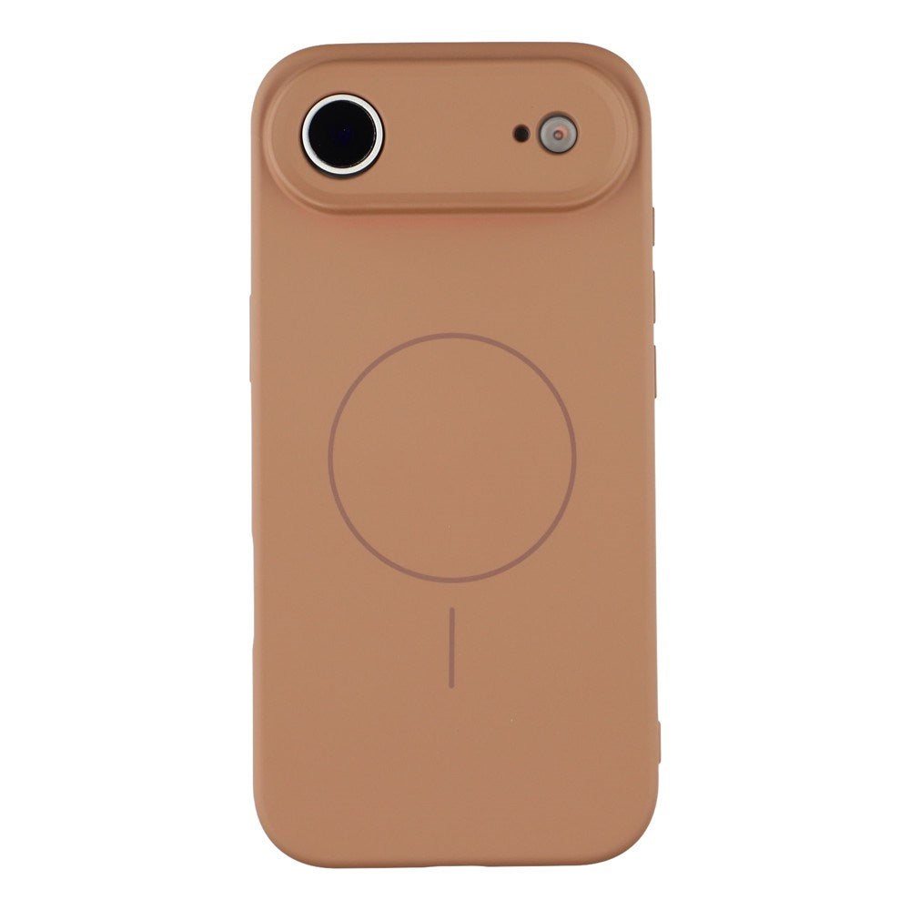 EIDERWOOD iPhone Air Fleksibelt Plastik Cover m. Foret Inderside - MagSafe Kompatibel - Brun