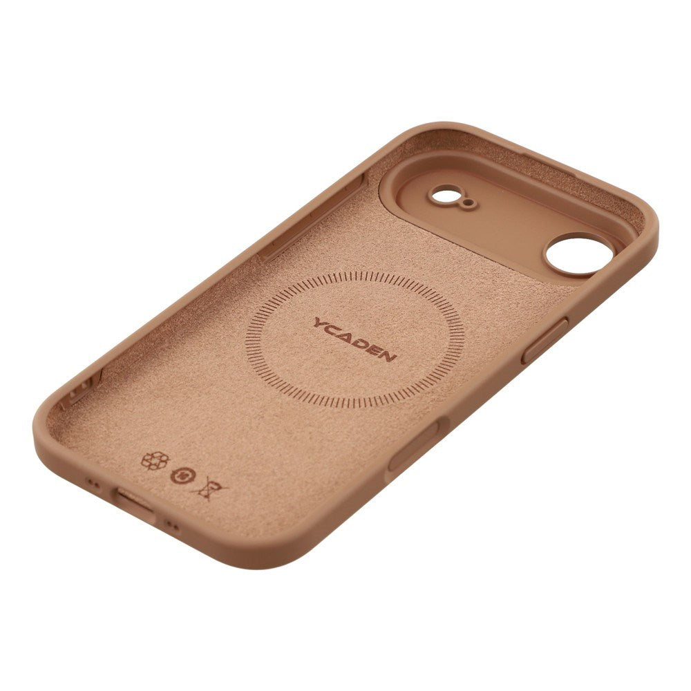 EIDERWOOD iPhone Air Fleksibelt Plastik Cover m. Foret Inderside - MagSafe Kompatibel - Brun