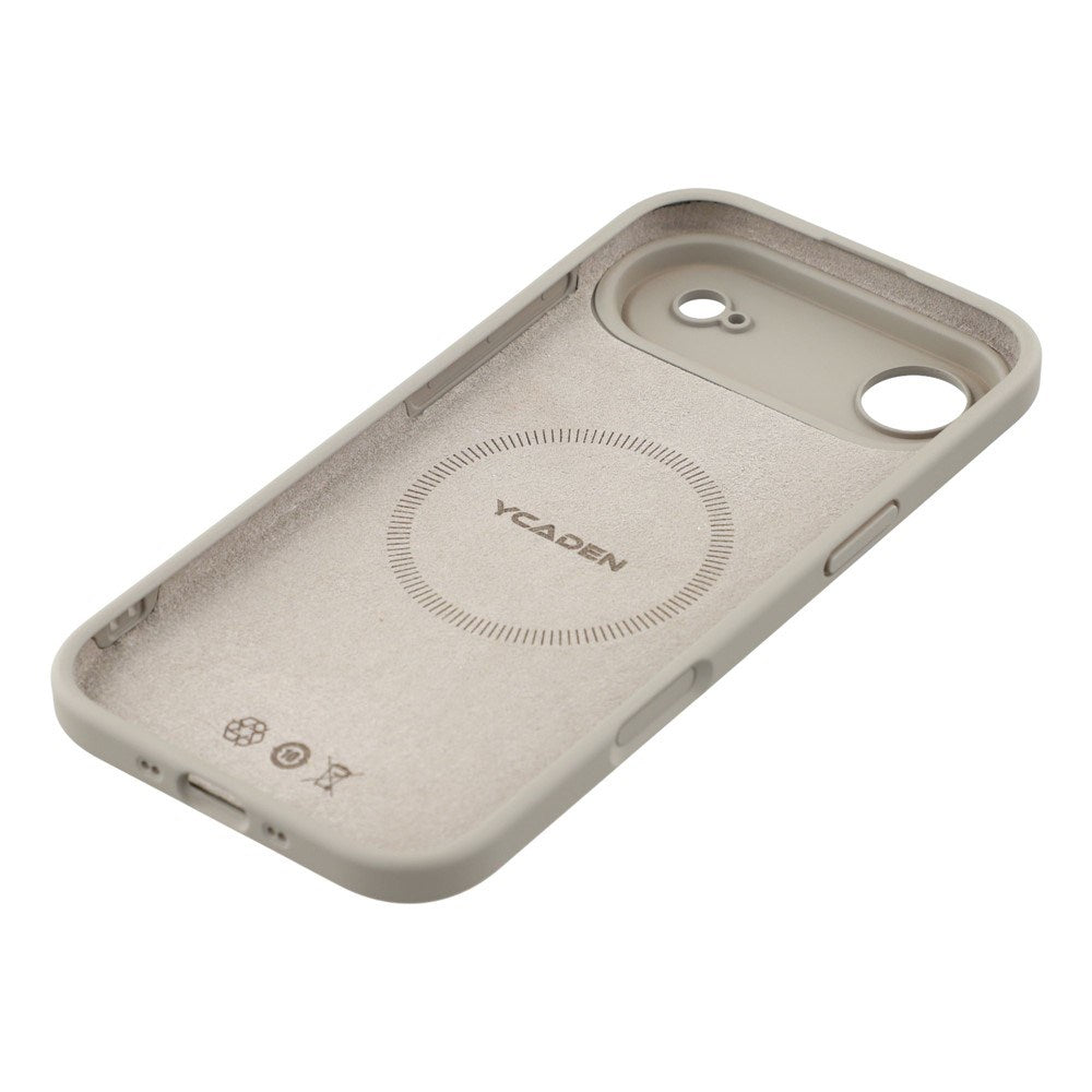 EIDERWOOD iPhone Air Fleksibelt Plastik Cover m. Foret Inderside - MagSafe Kompatibel - Grå