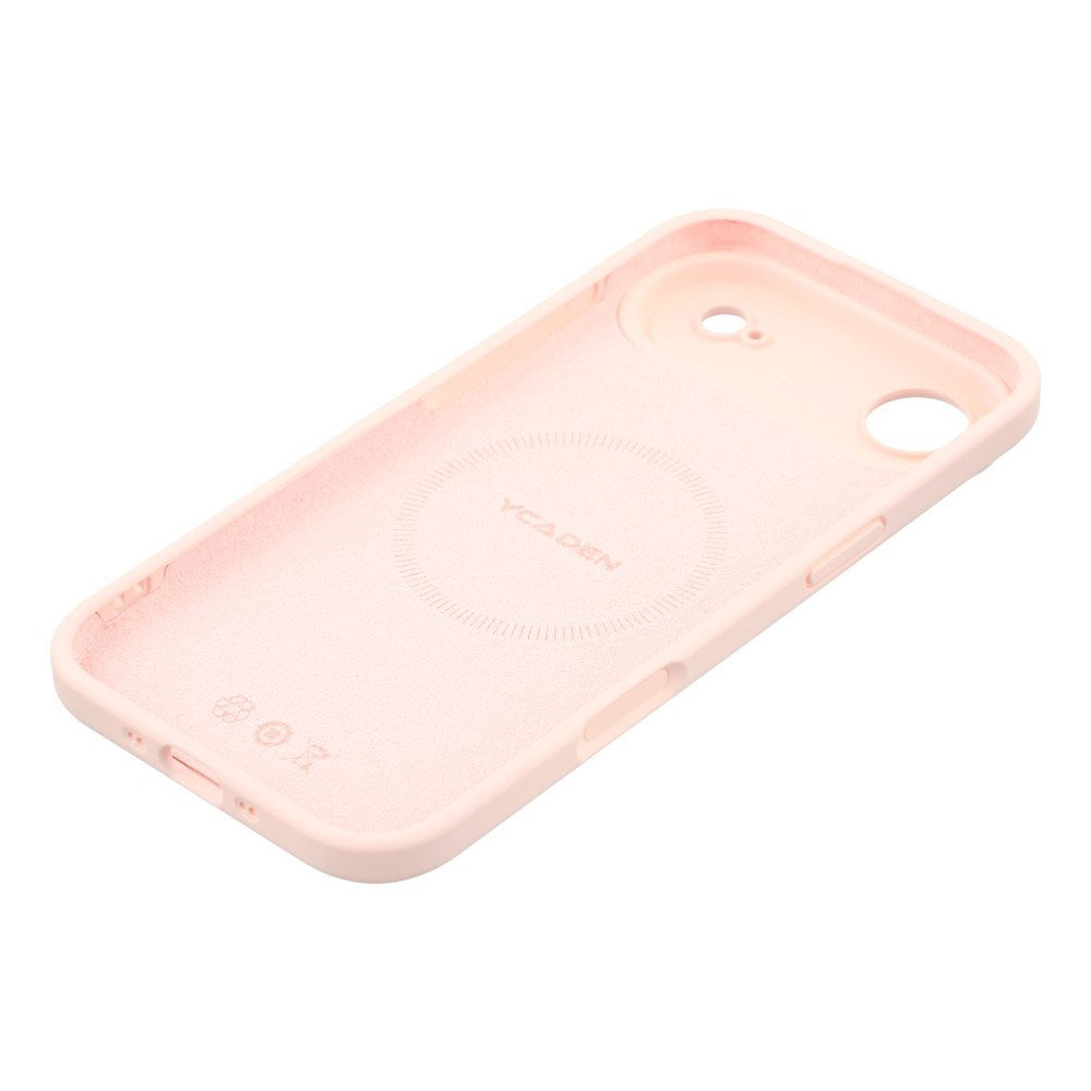 EIDERWOOD iPhone Air Fleksibelt Plastik Cover m. Foret Inderside - MagSafe Kompatibel - Lyserød
