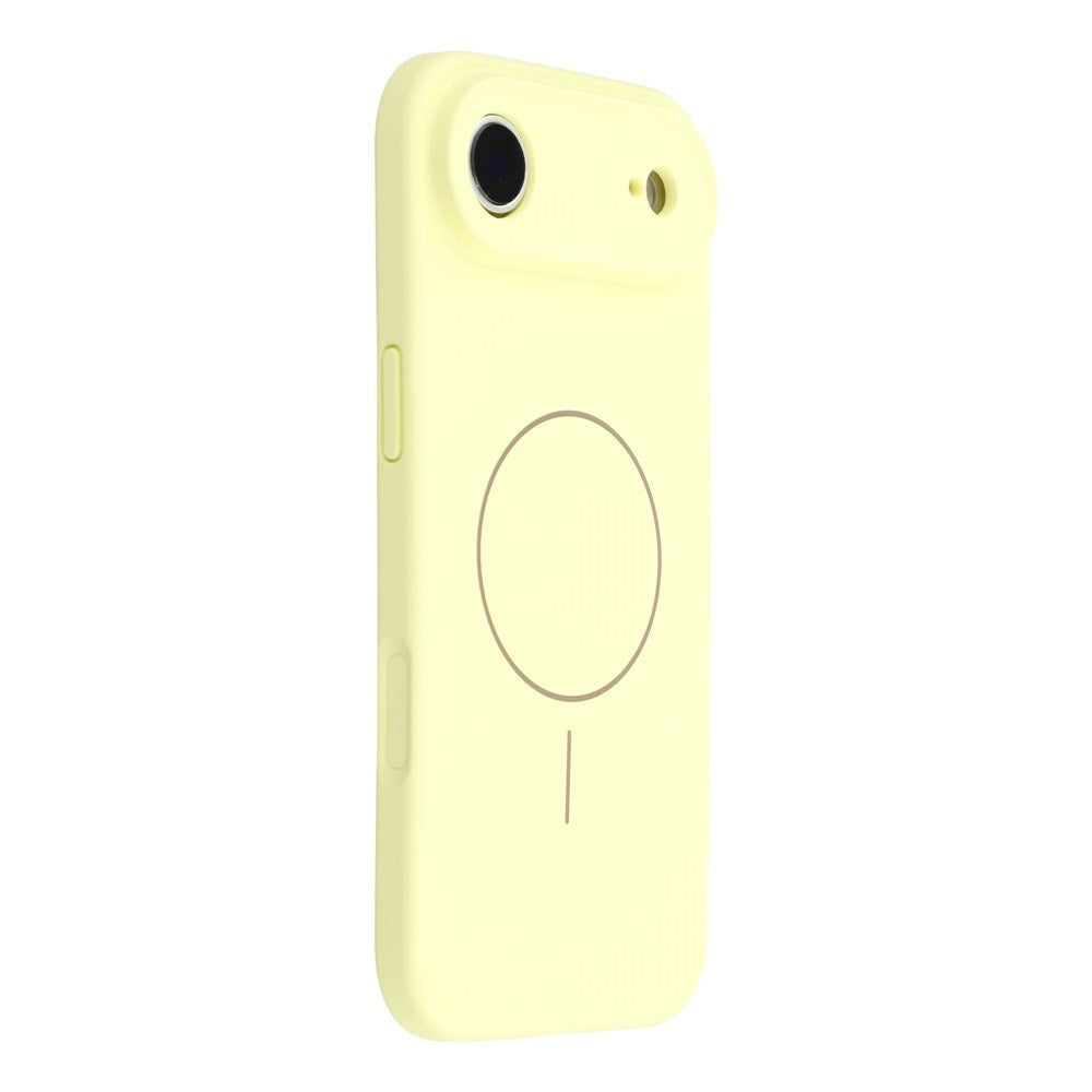 EIDERWOOD iPhone Air Fleksibelt Plastik Cover m. Foret Inderside - MagSafe Kompatibel - Gul