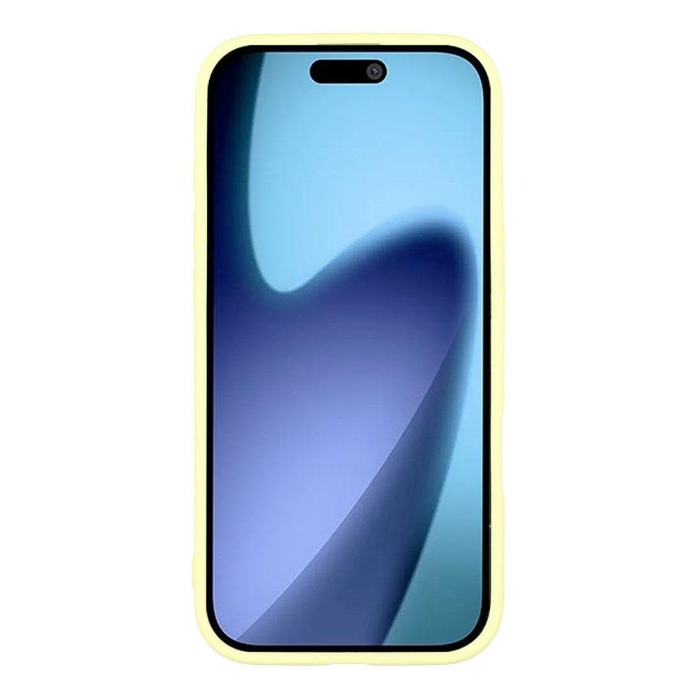 EIDERWOOD iPhone Air Fleksibelt Plastik Cover m. Foret Inderside - MagSafe Kompatibel - Gul
