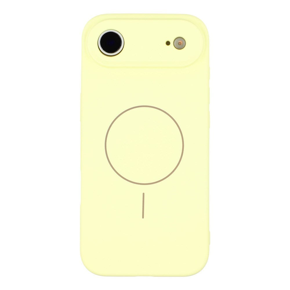EIDERWOOD iPhone Air Fleksibelt Plastik Cover m. Foret Inderside - MagSafe Kompatibel - Gul