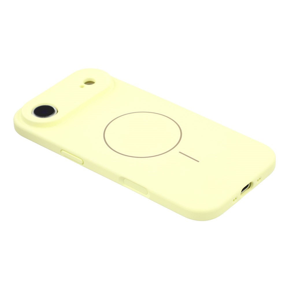 EIDERWOOD iPhone Air Fleksibelt Plastik Cover m. Foret Inderside - MagSafe Kompatibel - Gul