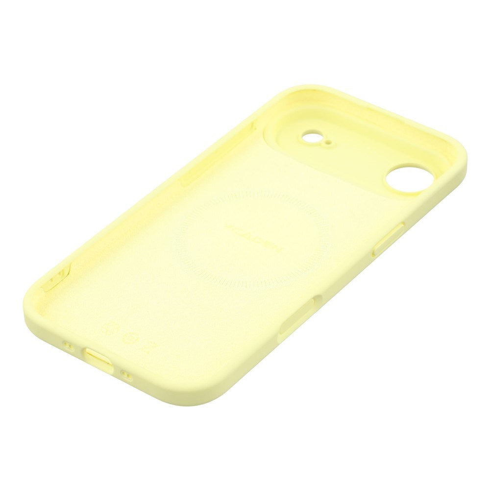 EIDERWOOD iPhone Air Fleksibelt Plastik Cover m. Foret Inderside - MagSafe Kompatibel - Gul
