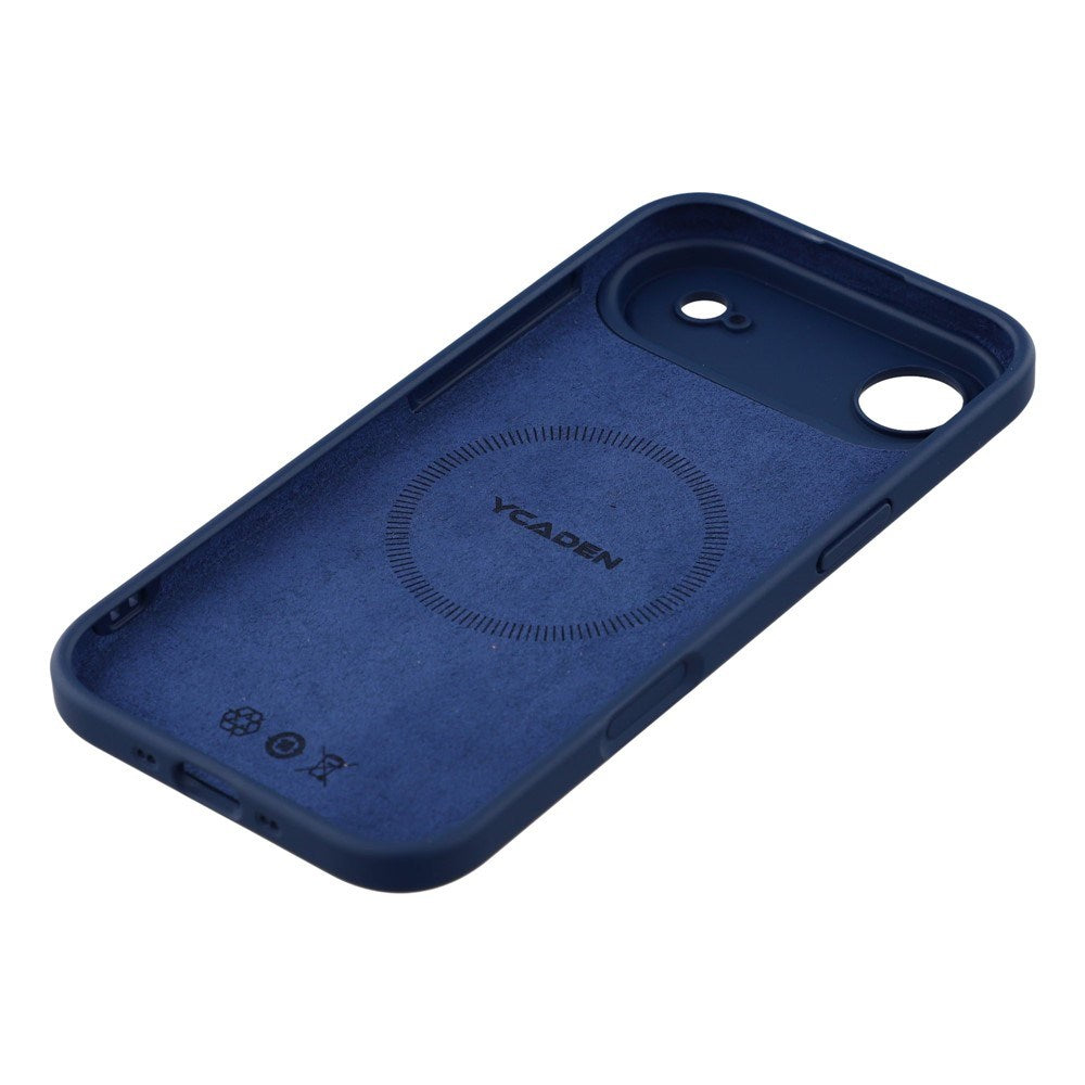 EIDERWOOD iPhone Air Fleksibelt Plastik Cover m. Foret Inderside - MagSafe Kompatibel - Mørkeblå