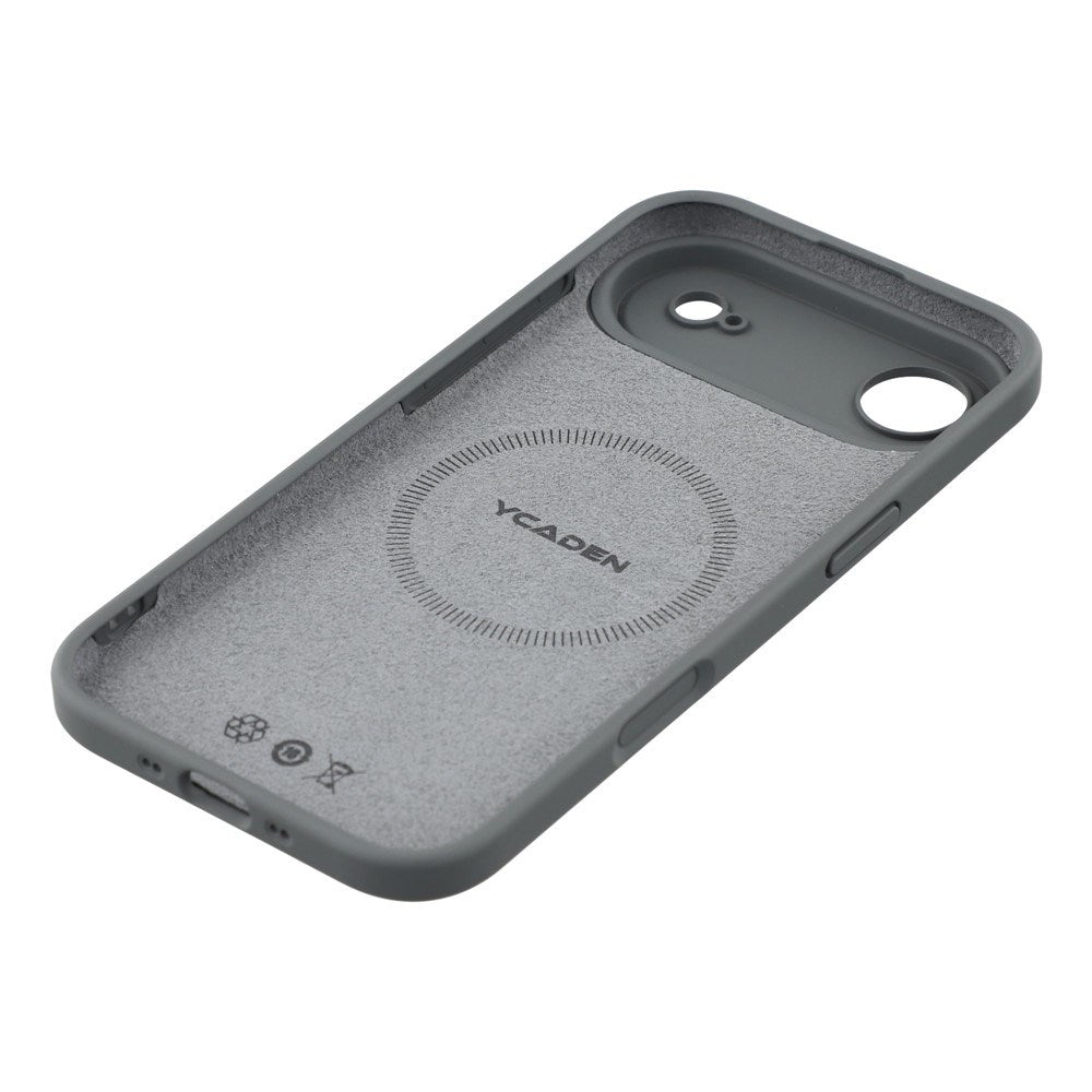 EIDERWOOD iPhone Air Fleksibelt Plastik Cover m. Foret Inderside - MagSafe Kompatibel - Mørkegrå