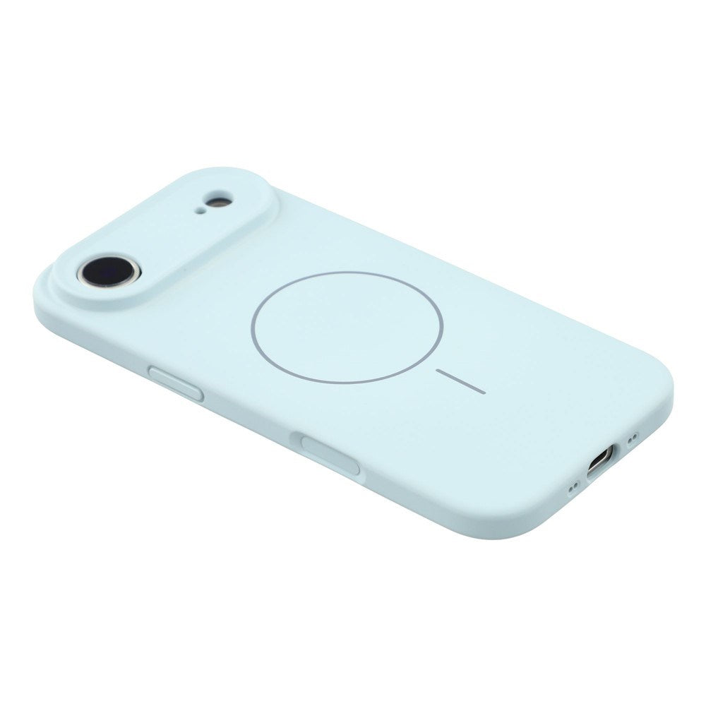 EIDERWOOD iPhone Air Fleksibelt Plastik Cover m. Foret Inderside - MagSafe Kompatibel - Lyseblå