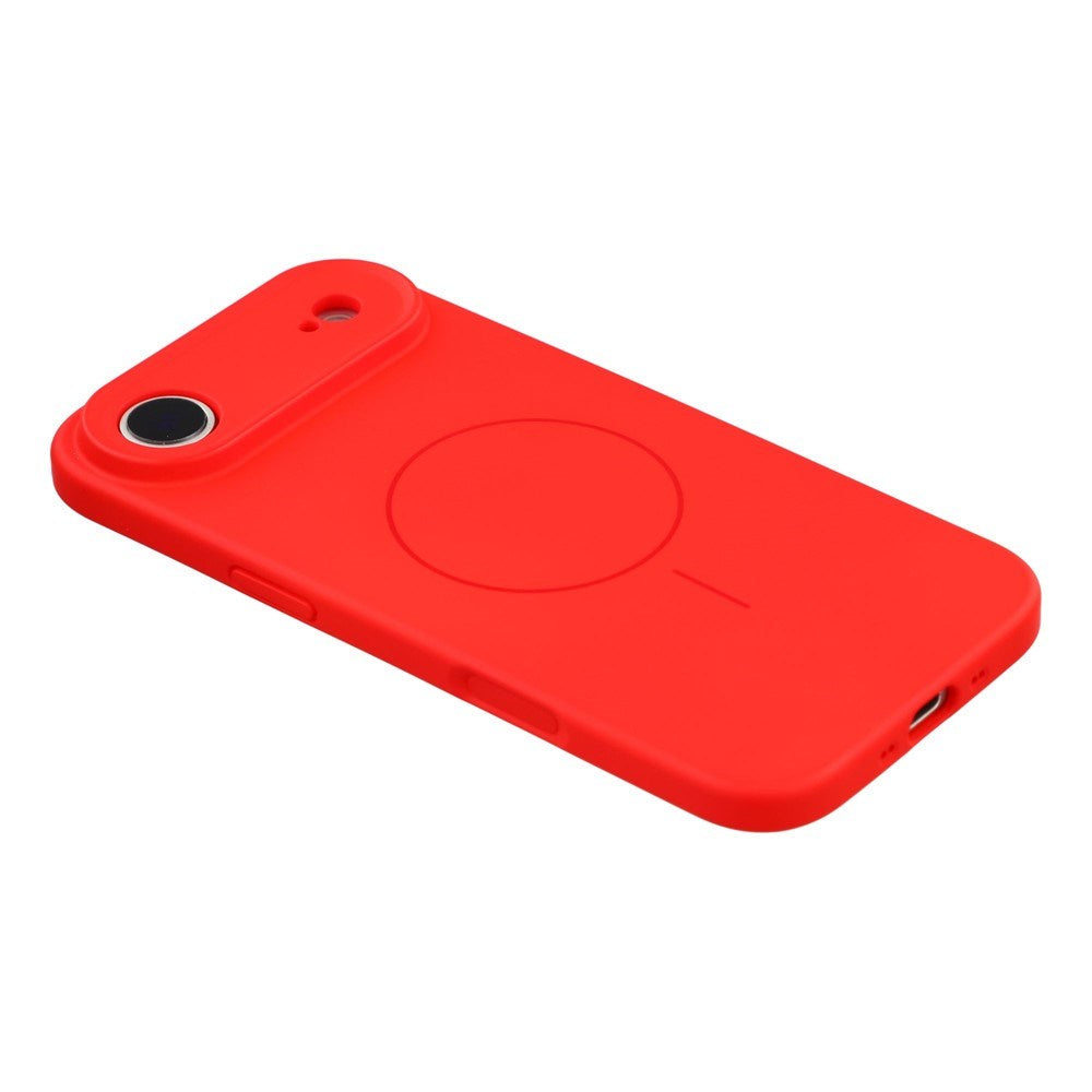 EIDERWOOD iPhone Air Fleksibelt Plastik Cover m. Foret Inderside - MagSafe Kompatibel - Rød