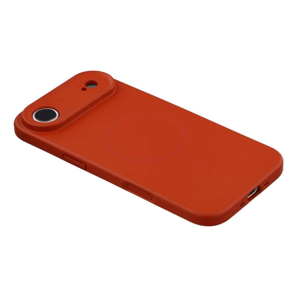 EIDERWOOD iPhone Air Fleksibelt Plastik Cover m. Foret Inderside - MagSafe Kompatibel - Mørkerød