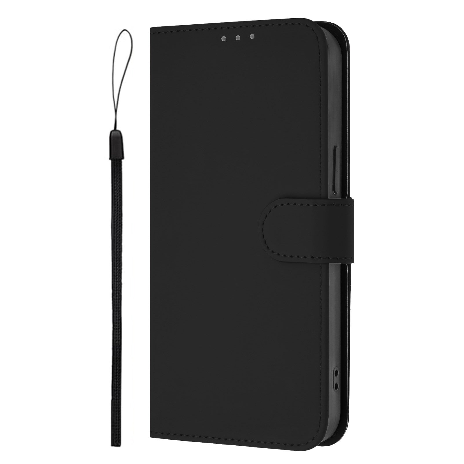 Xiaomi Redmi Note 15 Pro+ (Plus) / Poco M8 Pro (5G) EIDERWOOD Flipcover med Rem - Sort