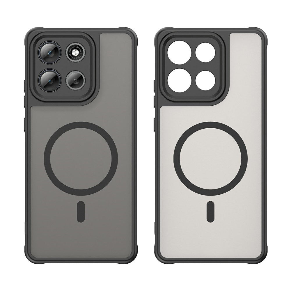 Motorola Moto G86 Power EIDERWOOD Hybrid Plastik Cover - MagSafe Kompatibel - Sort