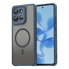 Motorola Moto G86 Power EIDERWOOD Hybrid Plastik Cover - MagSafe Kompatibel - Blå