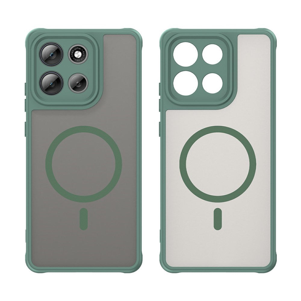 Motorola Moto G86 Power EIDERWOOD Hybrid Plastik Cover - MagSafe Kompatibel - Grøn