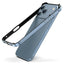iPhone 17 Pro Max EIDERWOOD Metal Bumper Cover m. Forstærkede Silikone Hjørner - Blå