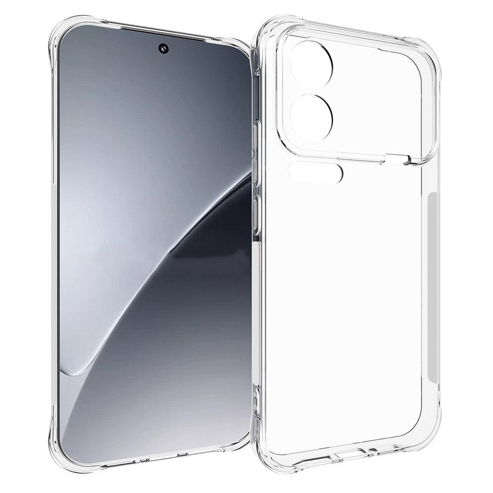 EIDERWOOD Xiaomi 17 Pro Plastik Cover m. Stødabsorberende Hjørner - Gennemsigtig